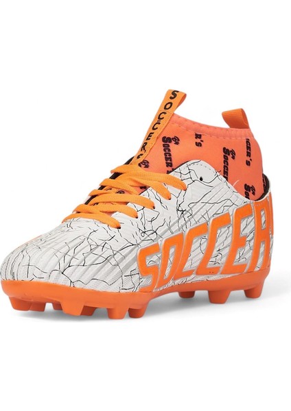 Çocuk Genç Erkek Soccer F35 Dişli Çim Krampon Halısaha Erkek Futbol Ayakkabısı fiyatları