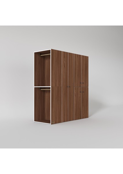 Kenzlife çamaşır-kurutma makinesi dolabı ve giysi dolabı bistami sol cvz 180*160*60 banyo modelleri