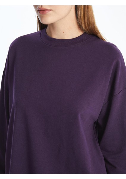 Lcw Modest Bisiklet Yaka Kadın Sweatshirt Tunik modelleri