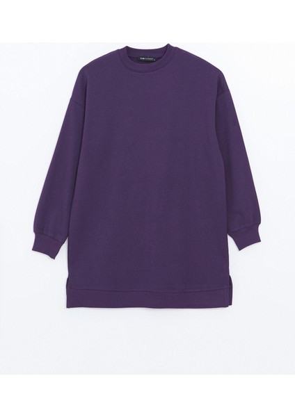 Lcw Modest Bisiklet Yaka Kadın Sweatshirt Tunik indirimleri
