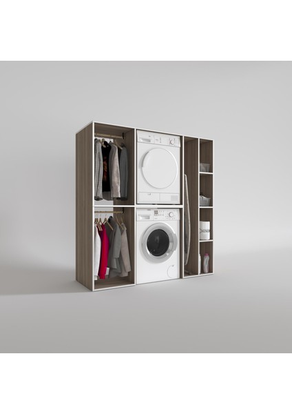 Kenzlife çamaşır-kurutma makinesi dolabı ve giysi dolabı cevheri sağ crd 180*170*60 banyo fiyatları