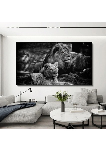 Aslan Kanvas Tablo
