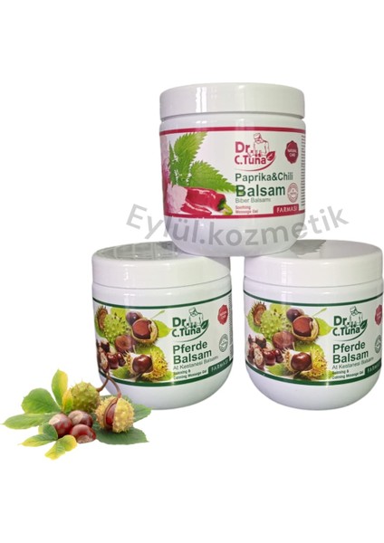 At Kestanesi Masaj Jeli 500 ml ( 2 Adet) + Biberli Masaj Jeli 500ml (1 Adet )