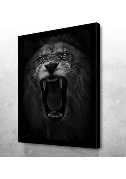 Dekoratif Lion King Kanvas Tablo