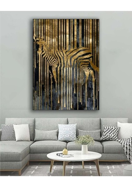 Altın Kanat Kanvas Tablo Salon Oturma Yatak Odası Ofis Antre Cafe Için Duvar Dekoru