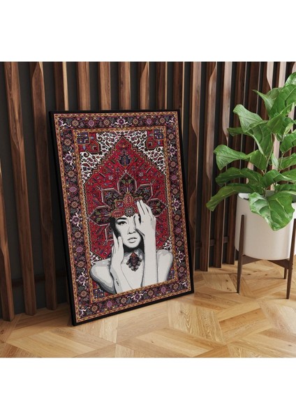 Kanvas Tablo Yüz Eller Ve Vintage Temalı 986