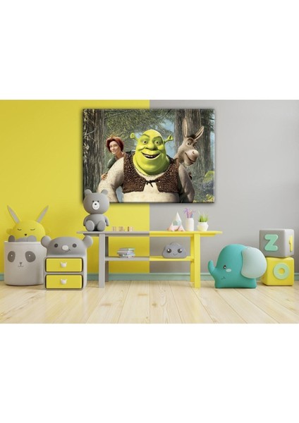 Shrek Çocuk Odası Tabloları