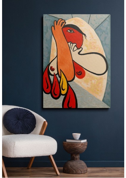Kanvas Duvar Tablosu Tekli Canvas Tablo Boho Klasik Modern 035