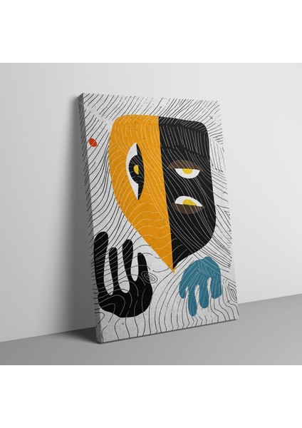 3'Lü Set Kanvas Duvar Tablosu Canvas Tablo Boho Klasik Modern Eu 213