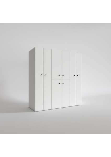 Kenzlife çamaşır-kurutma makinesi dolabı ve giysi dolabı suyutimdf sağ byz 180*170*60 % 100 FULL MDF