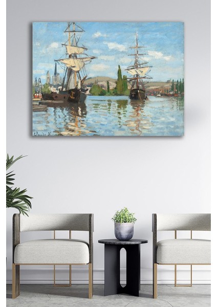 Kanvas Tablo Resim Ünlü Ressamlar Serisi Yağlıboya Dekoratif Duvar Tablosu