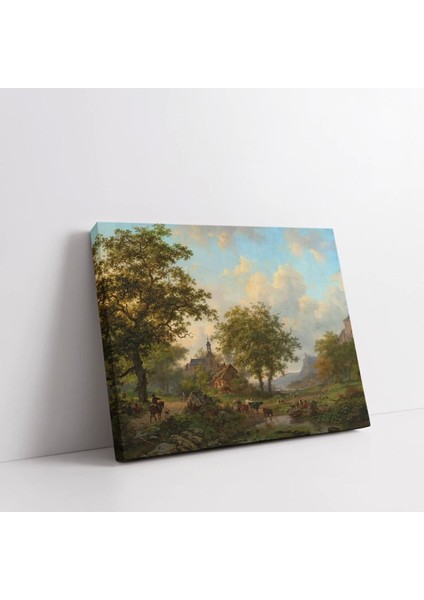 Rustik Doğa Manzarası Kanvas Tablo fiyatları