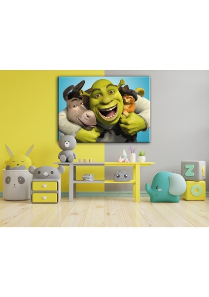 Shrek Çocuk Odası Tabloları