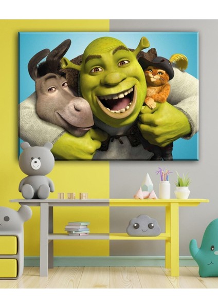 Shrek Çocuk Odası Tabloları