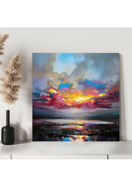 Gökkuşağı Alacakaranlığı Kanvas Tablo modelleri