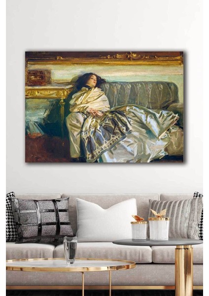 Nonchaloir John Singer Sargent Ünlü Ressamlar Kanvas Tablo