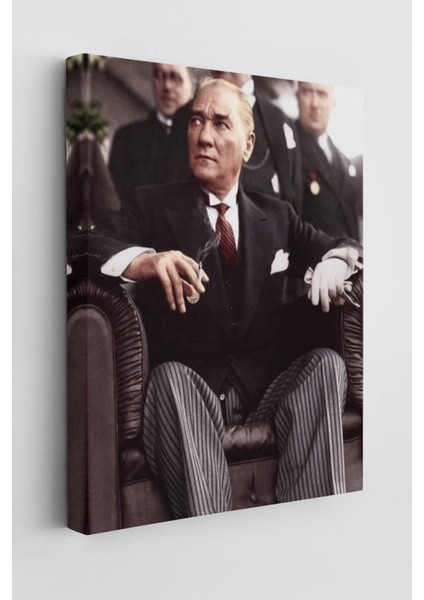 Atatürk Kanvas Tablo Dekoratif Atatürk Portre Tablo 204