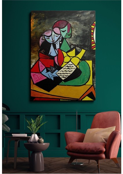 Kanvas Duvar Tablosu Tekli Canvas Tablo Boho Klasik Modern Picasso 023