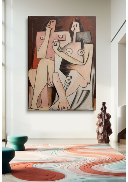 Kanvas Duvar Tablosu Tekli Canvas Tablo Boho Klasik Modern Picasso 015