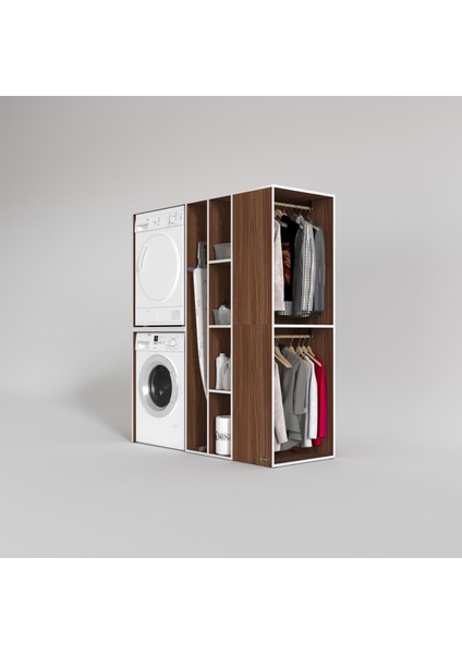 Kenzlife çamaşır-kurutma makinesi dolabı ve giysi dolabı kazvini sağ cvz 180*160*60 banyo fiyatları