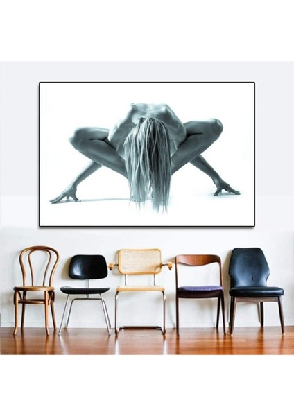Dekoratif Woman In Natural Nude Kanvas Tablo