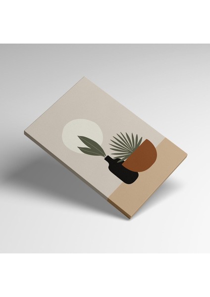 Kanvas Duvar Tablosu Boho Çiçekler 3'Lü Canvas Tablo Seti modelleri