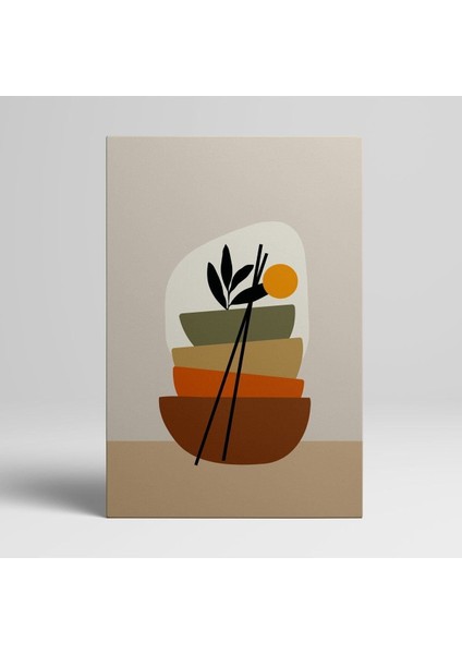 Kanvas Duvar Tablosu Boho Çiçekler 3'Lü Canvas Tablo Seti fırsatları