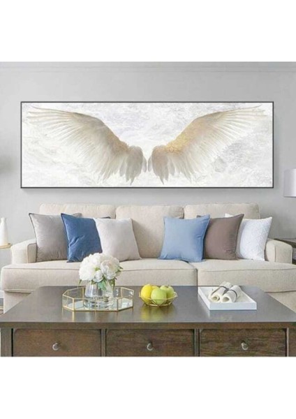 Dekoratif Angel Wings Kanvas Tablo