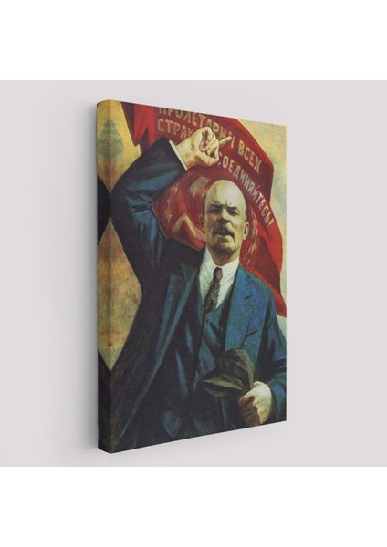 Modagos067 Vladimir Ilyic Lenin Dekoratif Duvar Tablosu-6235
