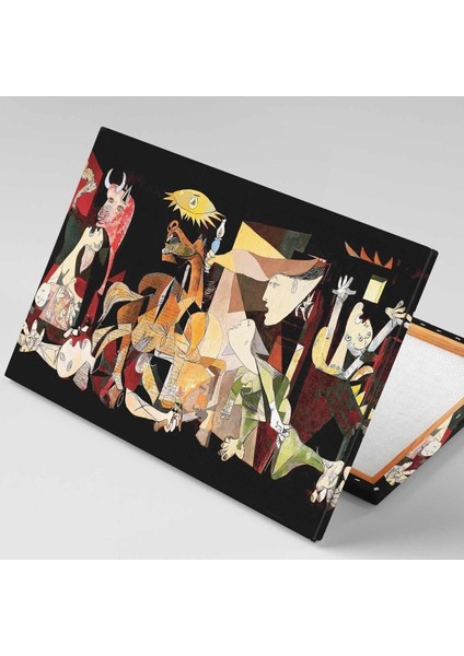 Guernica Tablosu Pablo Picasso Ünlü Ressam Yatay Kanvas Tablo