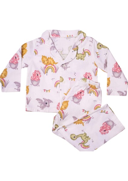 Pamuk Pazen Çocuk Pijama Takımı