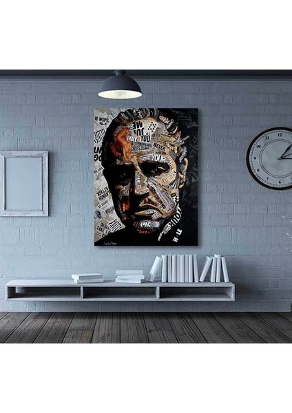 God Father (Baba) Kanvas Gülen Tablo
