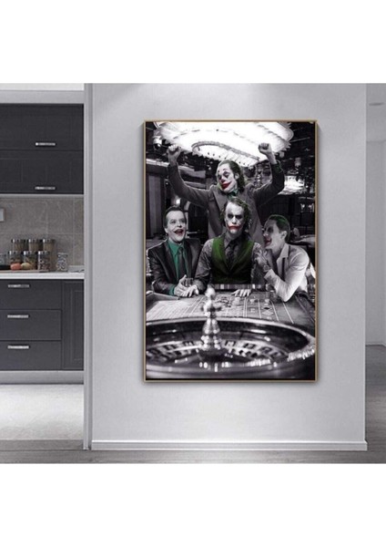 Dekoratif Joker Kanvas Tablo