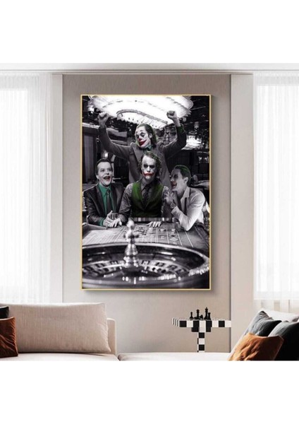 Dekoratif Joker Kanvas Tablo