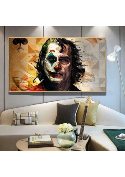 Dekoratif Joker Kanvas Tablo