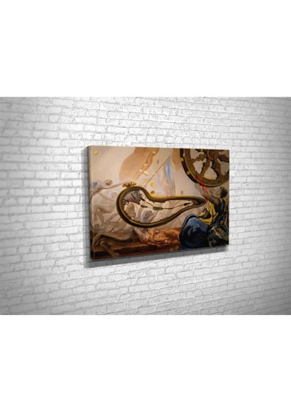 Salvador Dali Persistence Of Time Reproduction Kanvas Tablo