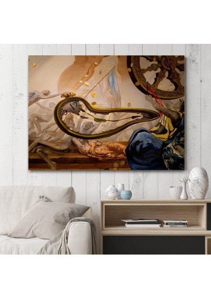 Salvador Dali Persistence Of Time Reproduction Kanvas Tablo