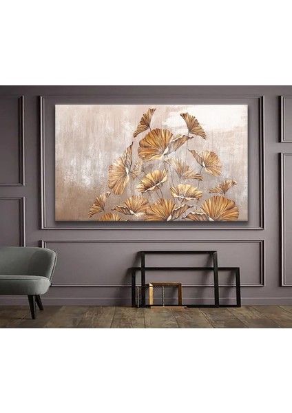 Dekoratif Tasarım Çiçekler Kanvas Tablo