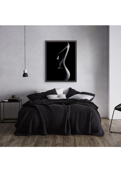 Dekoratif Women & Black Kanvas Tablo fiyatları