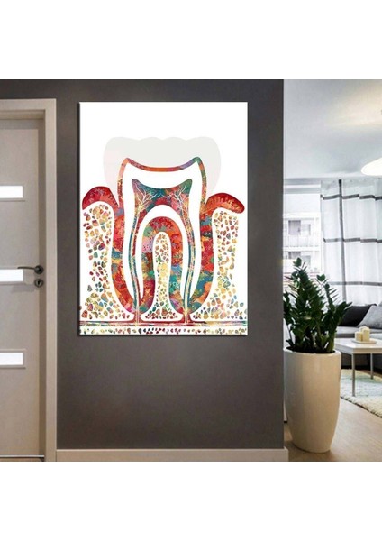 Ağız Ve Diş Sağlığı Polikliniği Tabloları Dekoratif Diş, Dsc-78