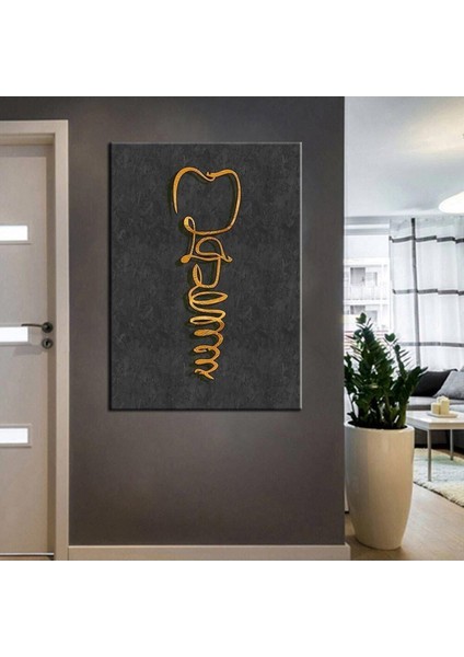 Ağız Ve Diş Sağlığı Polikliniği Tabloları Dekoratif Diş, Dsc-174a
