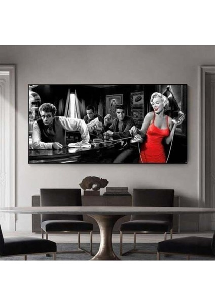 Dekoratif Marilyn Monroe Kanvas Tablo