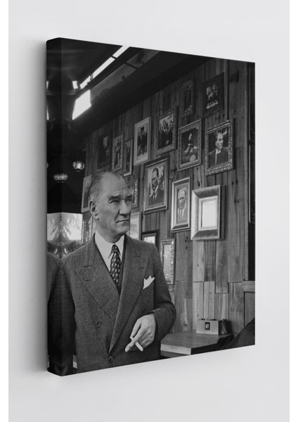 Atatürk Kanvas Tablo Dekoratif Atatürk Portre Tablo 198