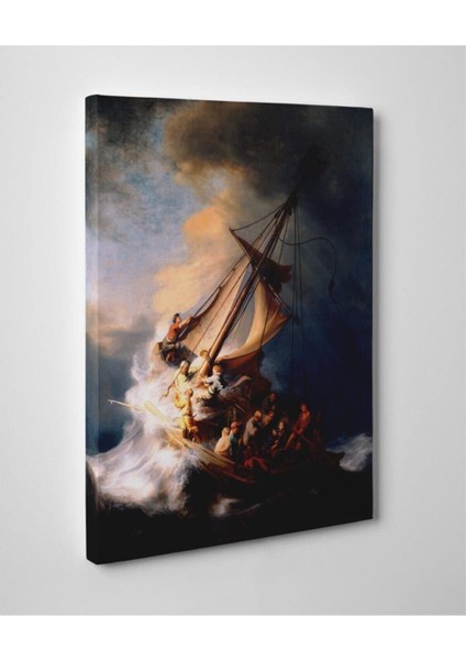 The Storm On The Sea Of Galilee Kanvas Tablosu