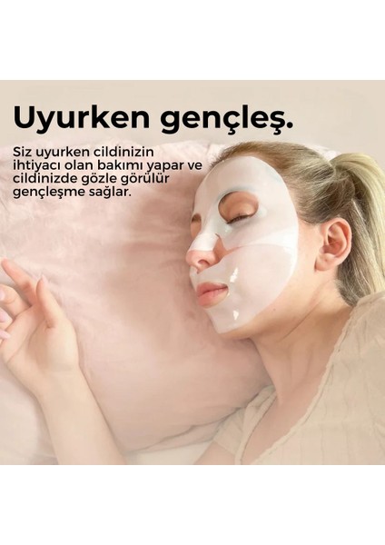 Bio-Kolajen Real Deep Mask - Nemlendirici, Gözenek Sıkılaştırıcı ve Cilt Canlandırıcı