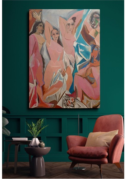 Kanvas Duvar Tablosu Tekli Canvas Tablo Boho Klasik Modern Picasso 017