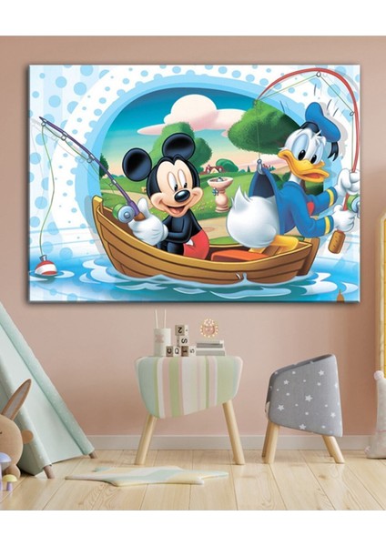 Mickey Mouse Çocuk Odası Tabloları