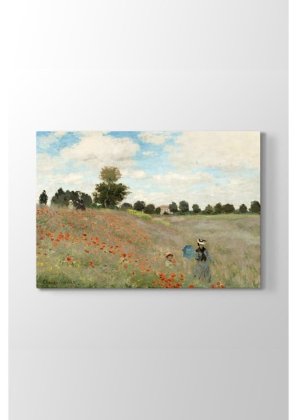 Claude Monet - Poppy Field Tablosu