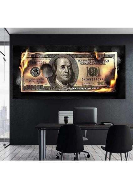 Dekoratif Dolar Kanvas Tablo