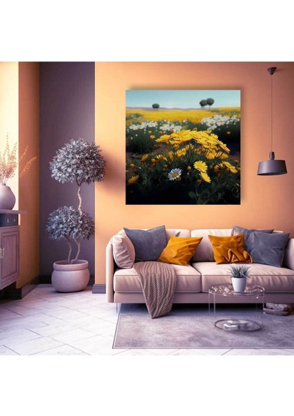 Çiçek Bahçesi Çiçek Şöleni Kanvas Tablo